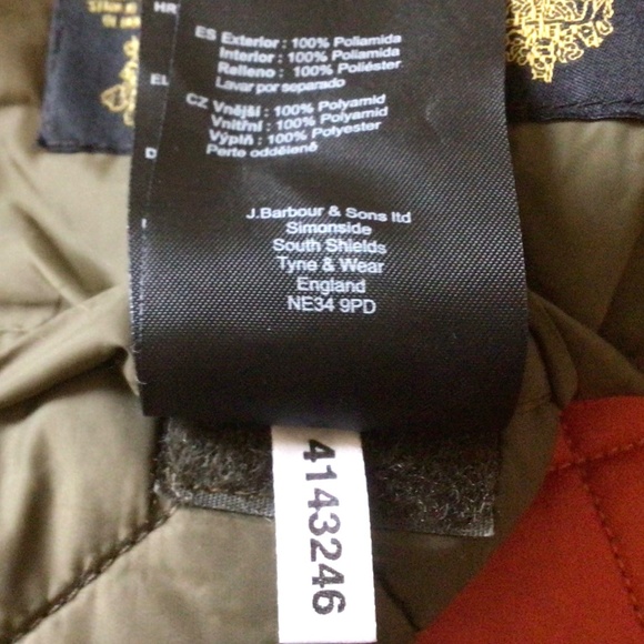Barbour Men’s Pod Jacket in OD Green Men’s Size Medium - Picture 16 of 16